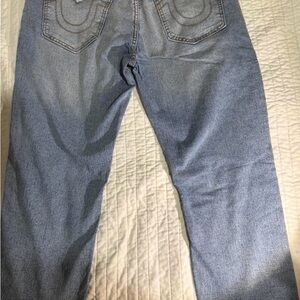 True Religion Light Blue Slim Straight Jeans